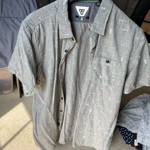 Vissla short sleeve button down